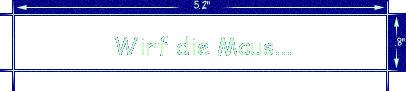 Wirf die Maus...