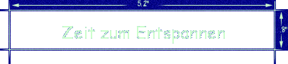 Zeit zum Entspannen