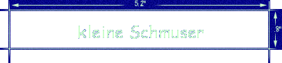 kleine Schmuser
